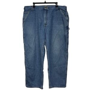 Carhartt‎ Carpenter Work Jeans B13 DPS Original Fit 42x26 100% Cotton Dungaree